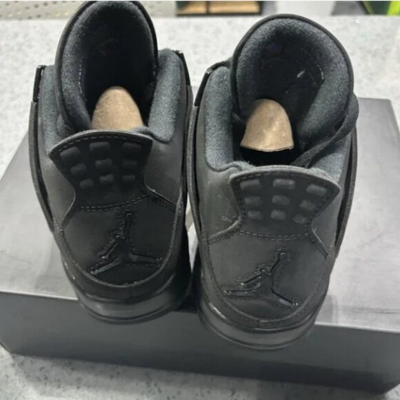 Nike Air Jordan 4 Retro Black Cat Sneakers - Picture 3 of 5